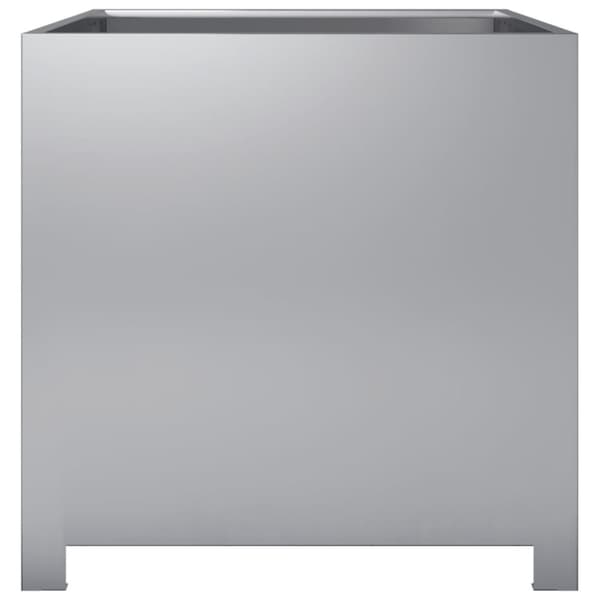 vidaXL Plantekasse 50x50x50 cm galvanisert stål