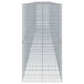 Miniatyrbilde 5 av 8: vidaXL Gabionkurv med deksel 1150x100x200 cm galvanisert jern