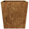 Miniatyrbilde 7 av 11: vidaXL Hageplanter 2 stk 50x50x50 cm oksidert stål