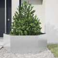 Miniatyrbilde 2 av 11: vidaXL Plantekasse sekskantet 138x120x45 cm galvanisert stål