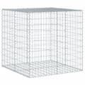 Miniatyrbilde 1 av 8: vidaXL Gabionkurv med deksel 100x100x100 cm galvanisert jern