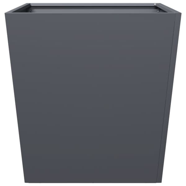 vidaXL Plantekasse antrasitt 50x50x50 cm cortenstål
