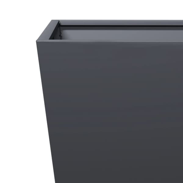 vidaXL Plantekasse antrasitt 50x50x50 cm cortenstål