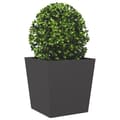 Miniatyrbillede 5 af 11: vidaXL plantekrukker 2 stk. 50x50x50 cm stål sort
