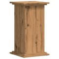 Miniatyrbillede 7 af 11: vidaXL plantestativ 33x33x60 cm konstrueret træ gammelt egetræslook