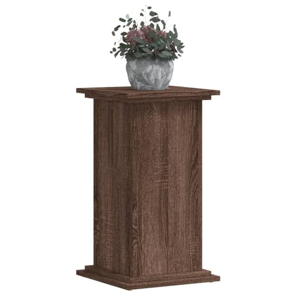 vidaXL Kasviteline ruskea tammi 33x33x60 cm tekninen puu