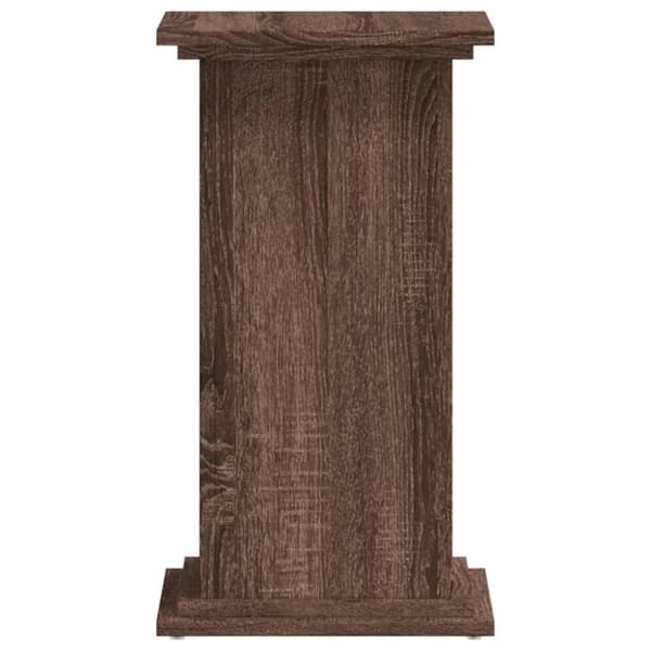 vidaXL Kasviteline ruskea tammi 33x33x60 cm tekninen puu