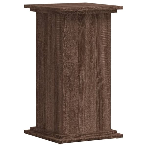 vidaXL Kasviteline ruskea tammi 33x33x60 cm tekninen puu