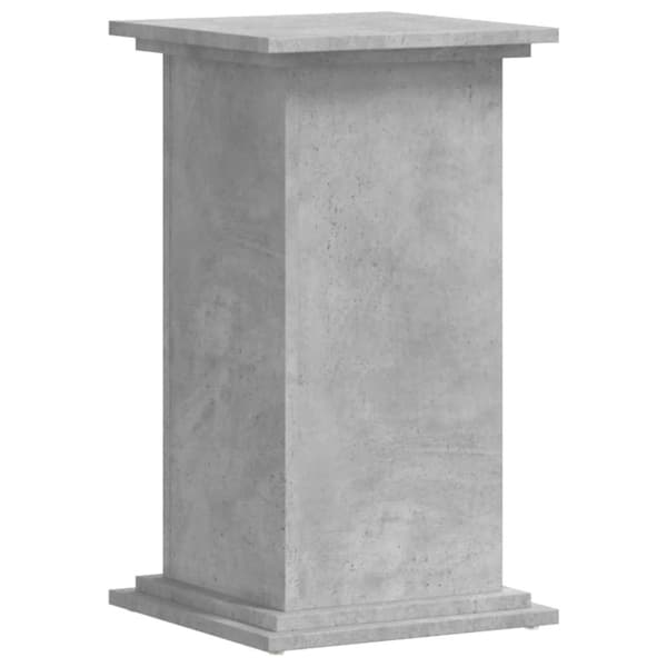 vidaXL plantestativ 33x33x60 cm konstrueret træ betongrå