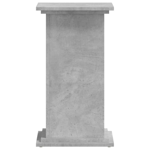 vidaXL plantestativ 33x33x60 cm konstrueret træ betongrå