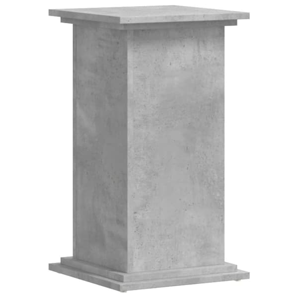 vidaXL plantestativ 33x33x60 cm konstrueret træ betongrå