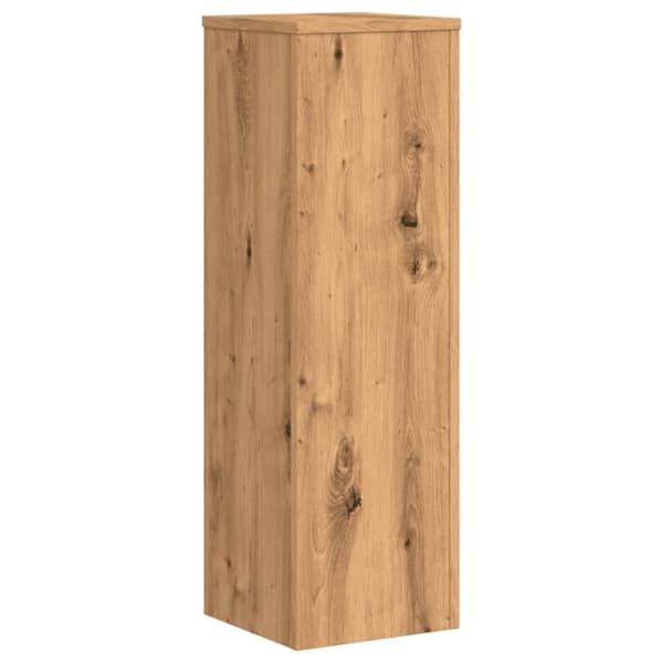 vidaXL Plantestativer 2 stk artisan eik 25x25x80 cm konstruert tre