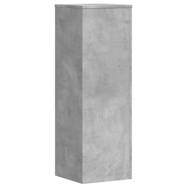 vidaXL Plantestativ betonggrå 33x33x100 cm konstruert tre