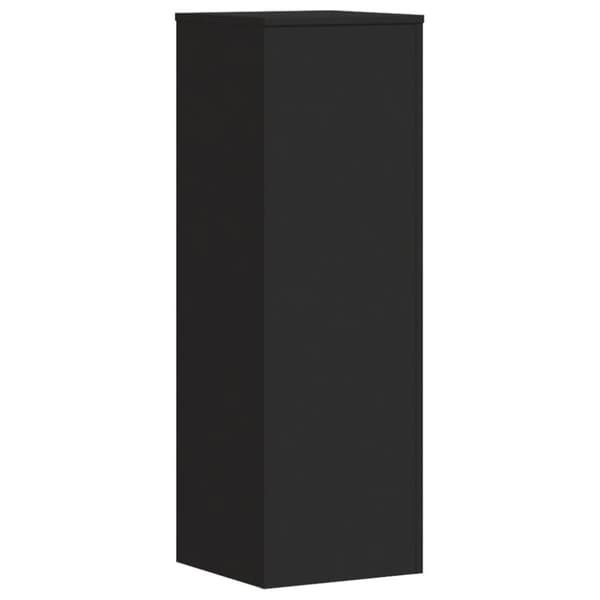 vidaXL Kasviteline musta 33x33x100 cm tekninen puu