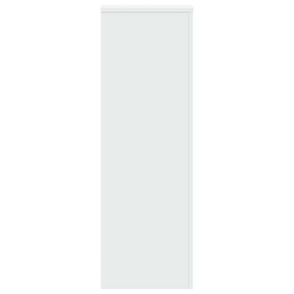 vidaXL plantestativ 33x33x100 cm konstrueret træ hvid