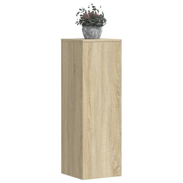 vidaXL Kasviteline Sonoma-tammi 33x33x100 cm tekninen puu