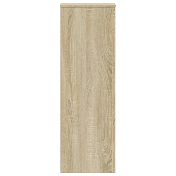 vidaXL Kasviteline Sonoma-tammi 33x33x100 cm tekninen puu