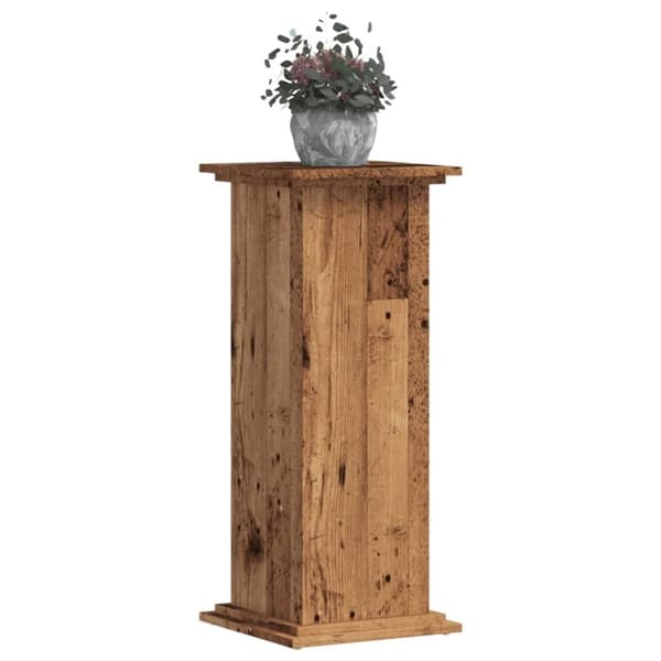 vidaXL Kasviteline vanha puu 33x33x80 cm tekninen puu