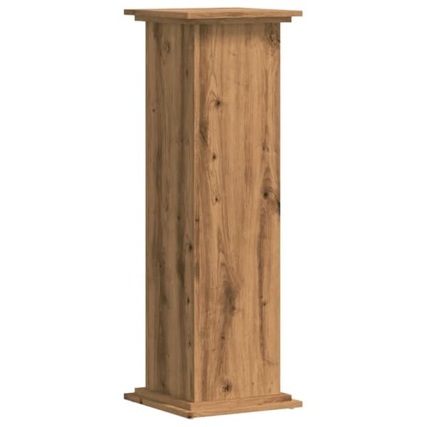 vidaXL Växtställ ek 33x33x100 cm konstruerat trä