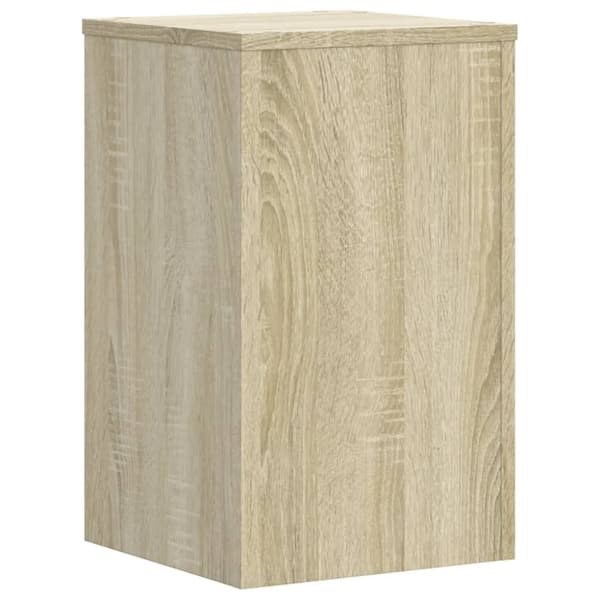 vidaXL Plantestativer 2 stk sonoma eik 30x30x50 cm konstruert tre