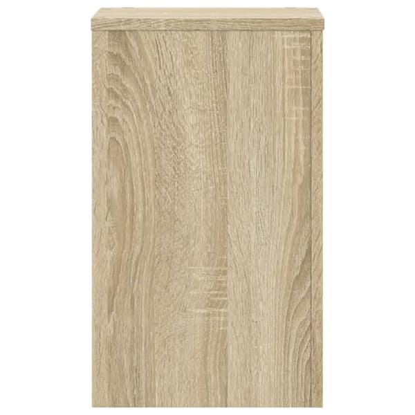 vidaXL Plantestativer 2 stk sonoma eik 30x30x50 cm konstruert tre