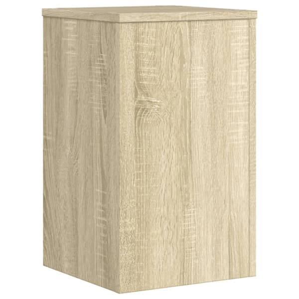 vidaXL Plantestativer 2 stk sonoma eik 30x30x50 cm konstruert tre