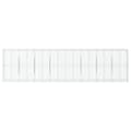 Miniatyrbillede 4 af 8: vidaXL gabionkurv med cover 800x50x200 cm galvaniseret jern
