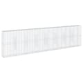 Miniatyrbillede 6 af 8: vidaXL gabionkurv med cover 800x50x200 cm galvaniseret jern