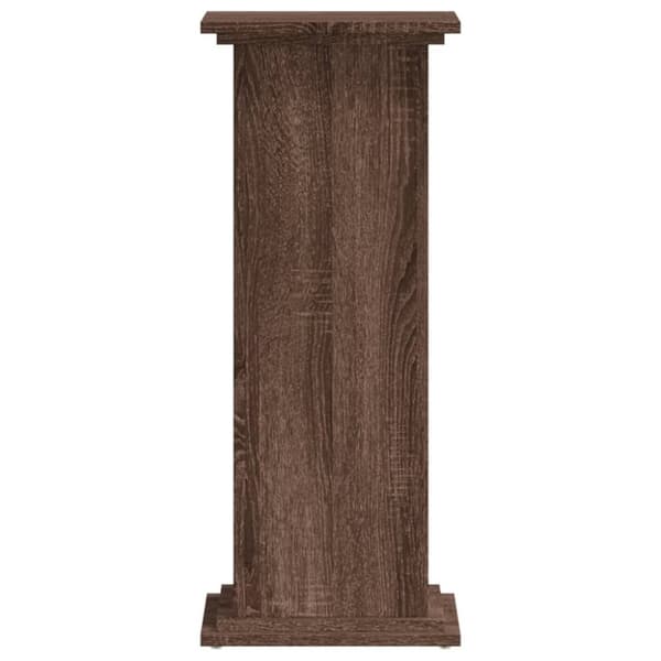 vidaXL Kasviteline ruskea tammi 33x33x80 cm tekninen puu