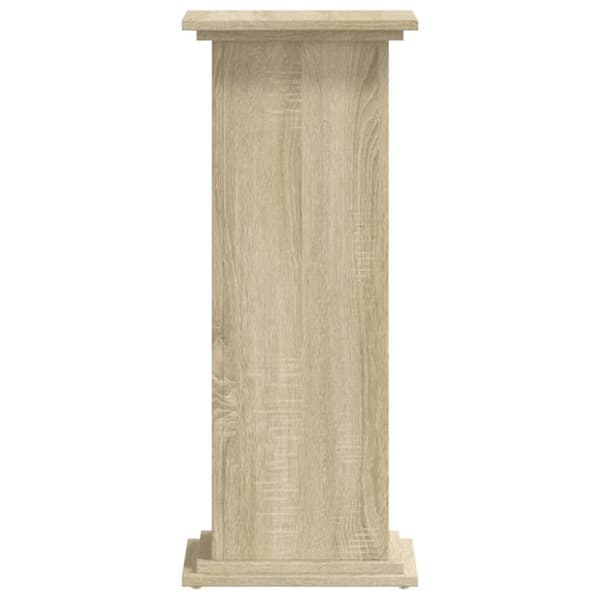 vidaXL plantestativ 33x33x80 cm konstrueret træ sonoma-eg