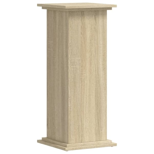 vidaXL plantestativ 33x33x80 cm konstrueret træ sonoma-eg
