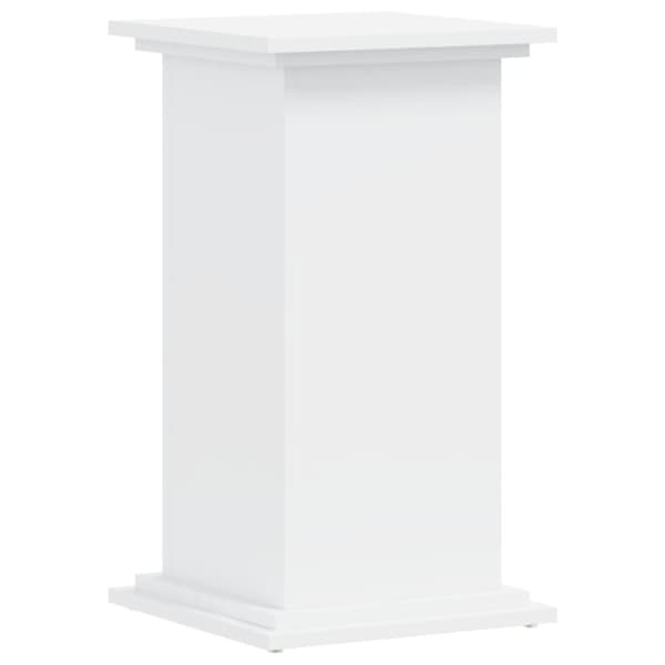 vidaXL plantestativ 33x33x60 cm konstrueret træ hvid