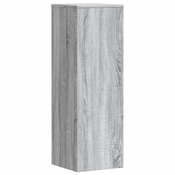 vidaXL plantestativ 33x33x100 cm konstrueret træ grå sonoma-eg