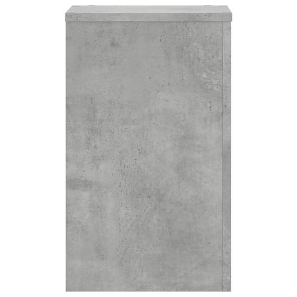 vidaXL Kasvitelineet 2 kpl betoninharmaa 30x30x50 cm tekninen puu