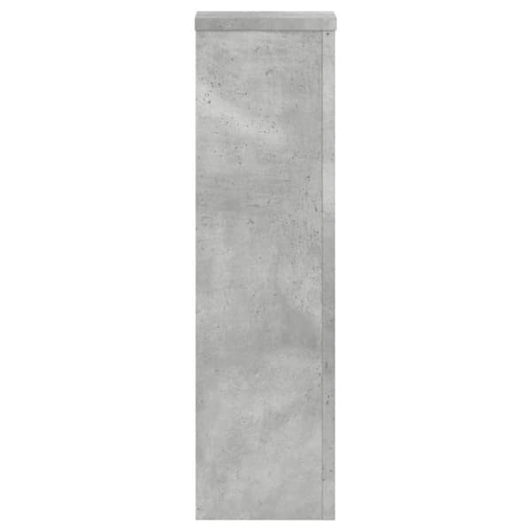 vidaXL plantestativer 2 stk. 17x17x60 cm konstrueret træ betongrå
