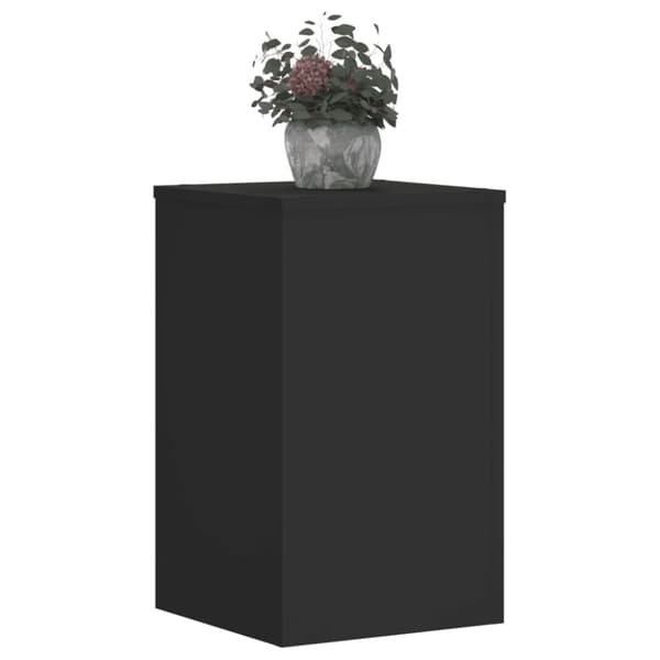 vidaXL Kasvitelineet 2 kpl musta 30x30x50 cm tekninen puu