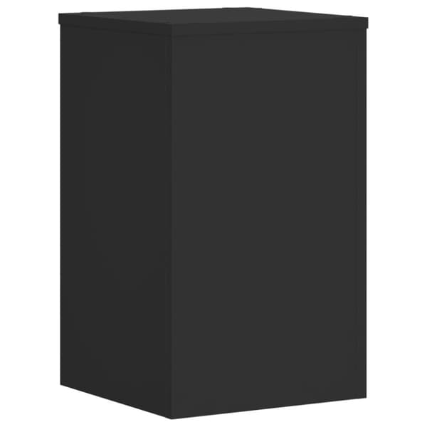 vidaXL Kasvitelineet 2 kpl musta 30x30x50 cm tekninen puu