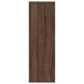 Miniatyrbilde 6 av 11: vidaXL Plantestativ brun eik 33x33x100 cm konstruert tre