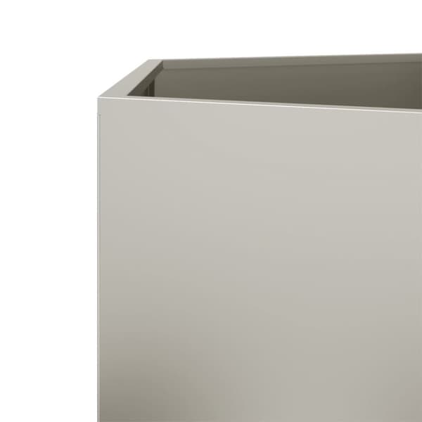 vidaXL Plantekasse sekskantet 104x90x45 cm Forvitringsstål