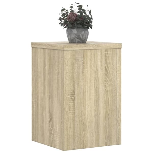 vidaXL Växtställ 2 st sonoma ek 25x25x35 cm konstruerat trä