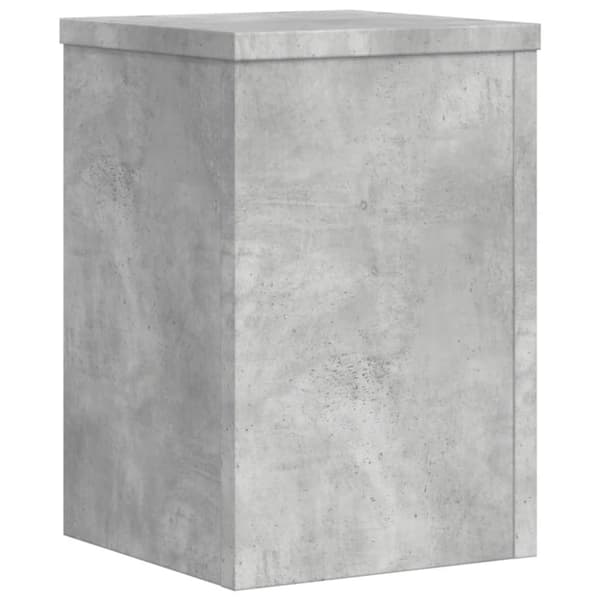 vidaXL Växtställ 2 st betonggrå 20x20x30 cm konstruerat trä