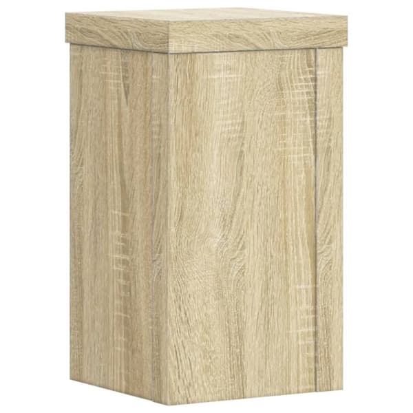 vidaXL Växtställ 2 st sonoma ek 10x10x18 cm konstruerat trä