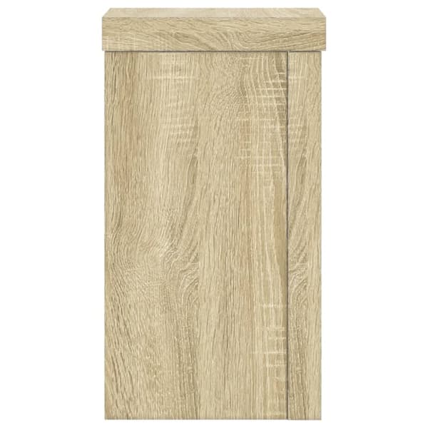 vidaXL Växtställ 2 st sonoma ek 10x10x18 cm konstruerat trä