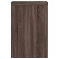 Miniatyrbilde 6 av 11: vidaXL Plantestativer 2 stk brun eik 20x20x30 cm konstruert tre