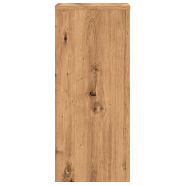vidaXL Plantestativer 2 stk artisan eik 30x30x70 cm konstruert tre