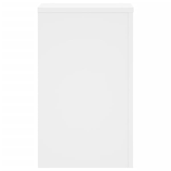 vidaXL Växtställ 2 st vit 30x30x50 cm konstruerat trä