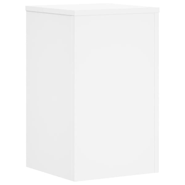 vidaXL Växtställ 2 st vit 30x30x50 cm konstruerat trä