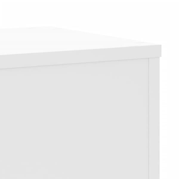 vidaXL Växtställ 2 st vit 30x30x50 cm konstruerat trä