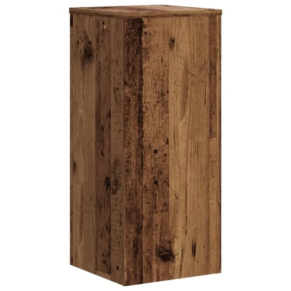 vidaXL Plantestativer 2 stk gammelt tre 30x30x70 cm konstruert tre