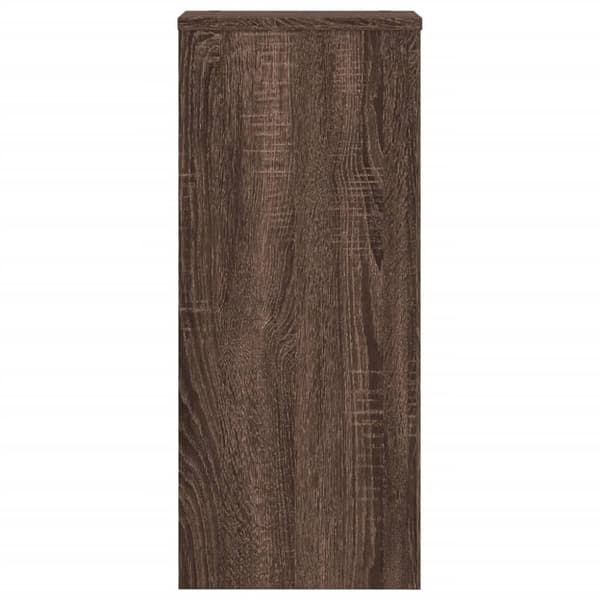 vidaXL Kasvitelineet 2 kpl ruskea tammi 30x30x70 cm tekninen puu